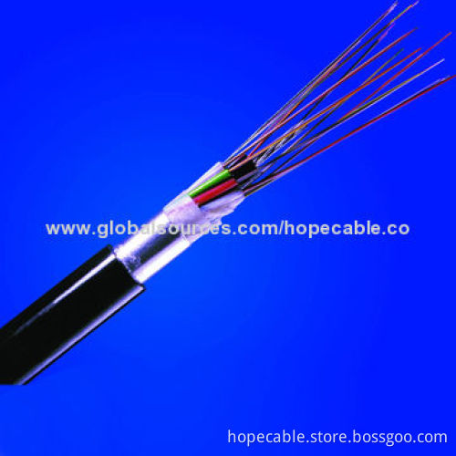 Two Parallel Steel Wires, PE Sheath, Filling Compound,Loose Tube,Loose Tube,GYXTW Fiber Optic Cable